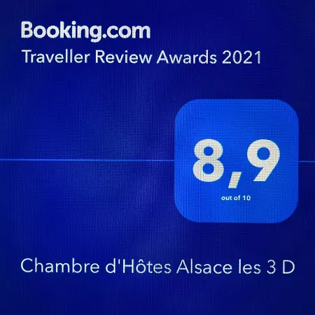 D'hotes Alsace Les 3 D Privatunterkunft *